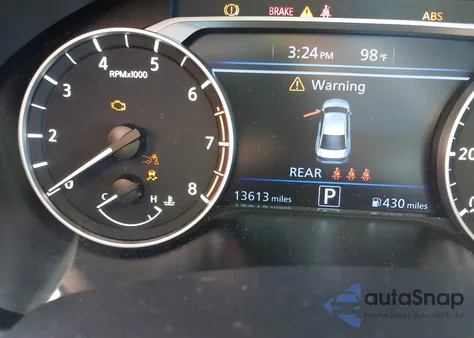 2025 Nissan Altima Sr Awd from USA, damaged, VIN 1N4BL4CW5SN357158